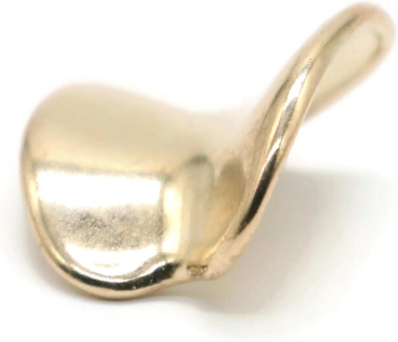 12 Pcs Gold Metal Shank Buttons for Blazer Coat Jacket - Luxury Curved Design Decorative Sewing Buttons, Durable Polished Gold Finish E11S