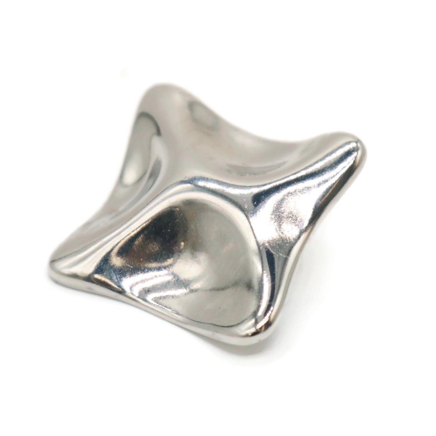 Gold Metal Shank Buttons - 12 Pcs - Square Irregular Metal Shank Buttons for Men Women Blazer Coat Uniform Shirt Suit and Jacket Sewing Craft DIY E0703S