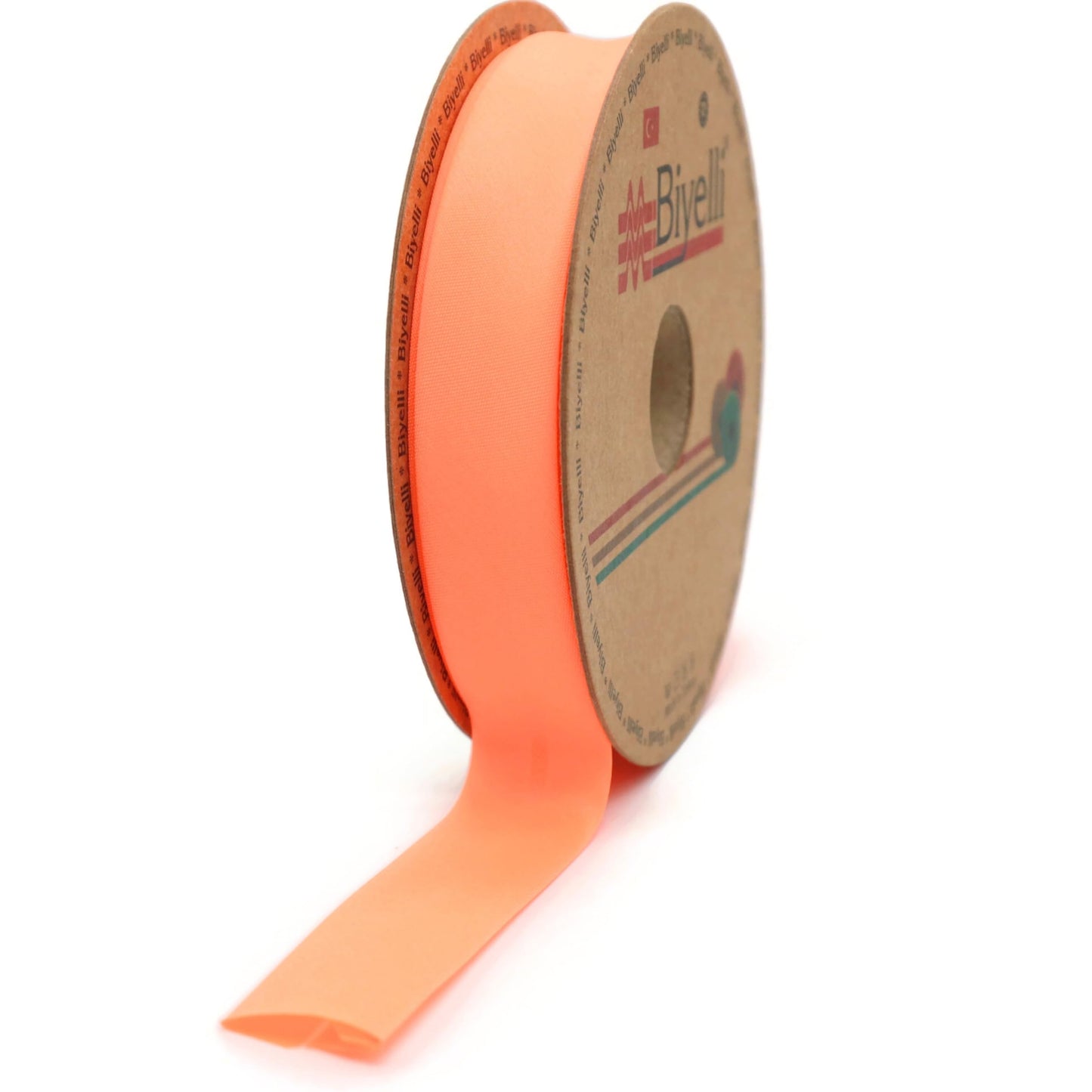 Fold Neon Bias Binding Tape - 99+ Colors - 3/4 Inches Wide - 27 Yards - Fold Neon Binding Bias Ribbon Fabric Piping Bias Binding Tape for Sewing Clothing DIY Yellow D101