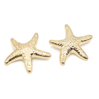 Black Metal Shank Buttons - 6 Pcs - Sea Star Metal Shank Double Large Buttons for Men Women Blazer Coat Uniform Shirt Suit and Jacket Sewing Craft DIY N2801