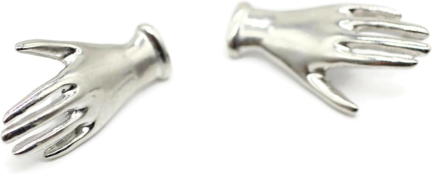 Hand Silver Metal Shank Buttons - 12 Pcs - Luxury Hand Metal Shank Buttons for Men Women Blazer Coat Uniform Shirt Suit and Jacket Sewing Craft DIY HN5232…