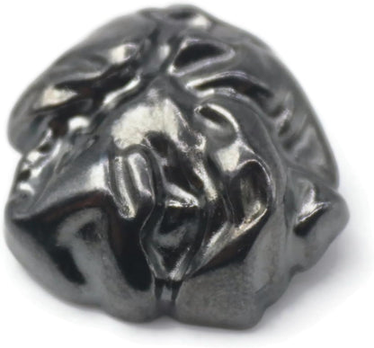 Black Metal Shank Buttons - 12 Pcs - 2 Size Options - Wrinkle Irregular Metal Shank Buttons or Men Women Blazer Coat Uniform Shirt Suit and Jacket Sewing Craft DIY EM0302