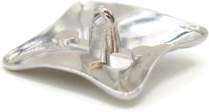 Silver Metal Shank Buttons - 12 Pcs - Wavy Irregular Metal Shank Buttons Large for Men Women Blazer Coat Uniform Shirt Suit and Jacket Sewing Craft DIY EM15901