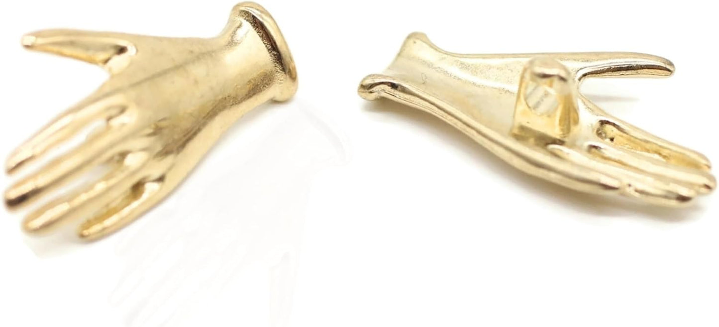 Hand Gold Metal Shank Buttons - 12 Pcs - Luxury Hand Metal Shank Buttons for Men Women Blazer Coat Uniform Shirt Suit and Jacket Sewing Craft DIY HN4232…