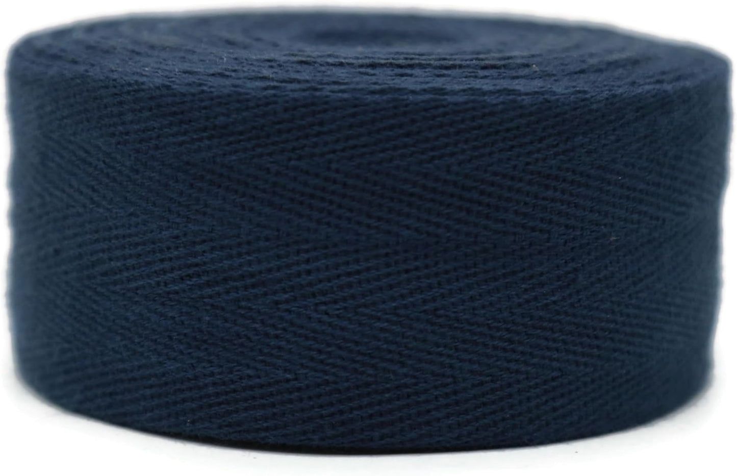 2" & 1.5" & 1.18'' & 1" Cotton Twill Tape - 10 Yards - 50+ Colors -%100 Natural Cotton 1 Inch 1.5 Inch 2 Inch Herringbone Bias Binding Cotton Tape Trim for Sewing Wrapping Craft DIY 10435 (Dark Blue)…