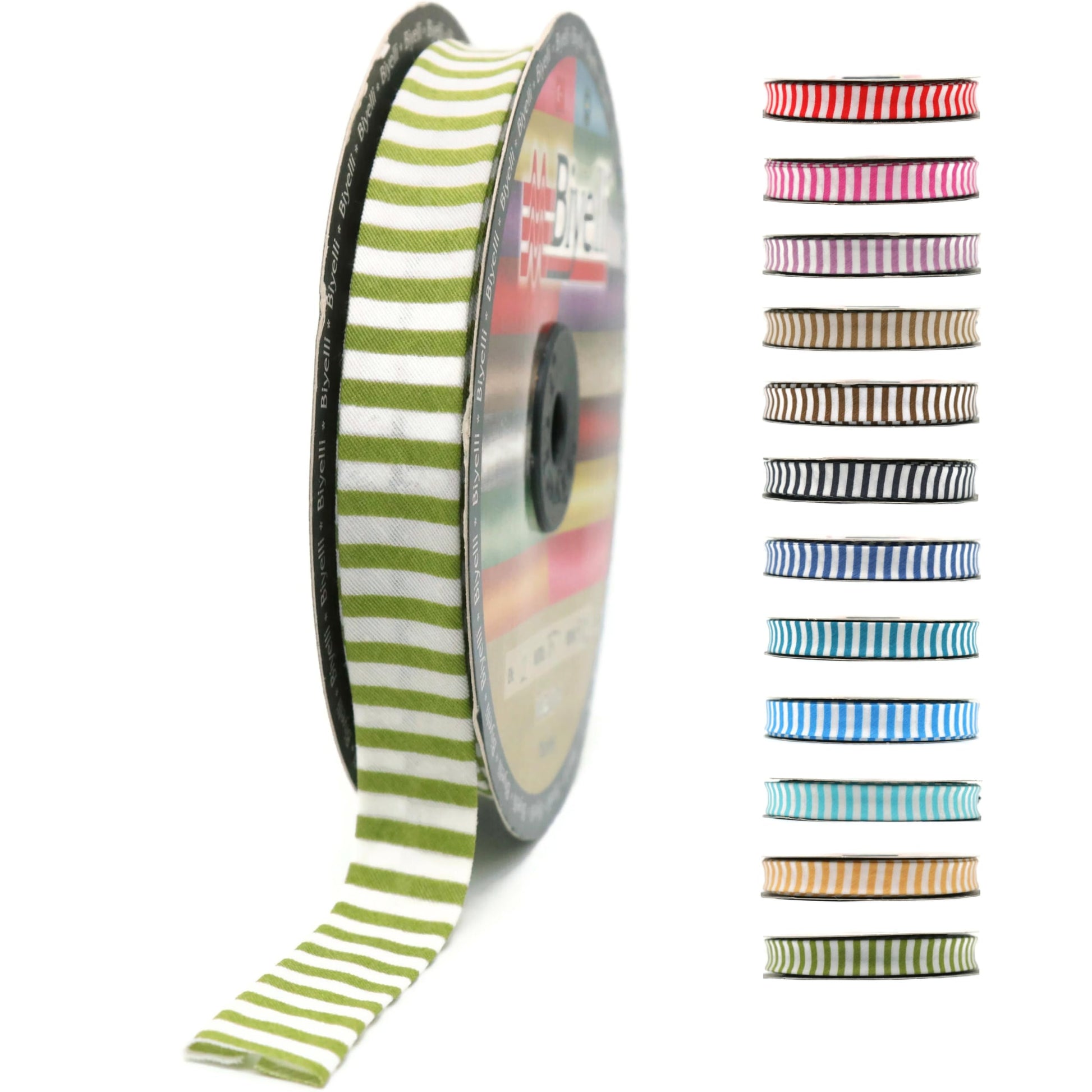 Cotton Fold Bias Binding Tape - 3/4 Inches (20mm) Wide - 27 Yards - Plaid Single Fold Cotton Fold Bias Binding Tape for Sewing Clothing DIY Dark Blue F4