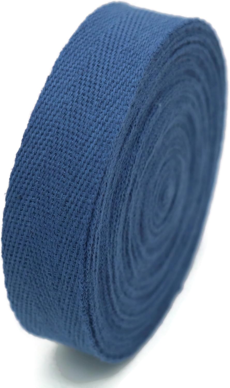 1" & 1.18" & 1.5'' & 2" Cotton Twill Tape - 10 Yards - 50+ Colors -%100 Cotton 1 Inch 1.5 Inch 2 Inch Herringbone Bias Binding Cotton Tape Trim for Sewing Wrapping Craft DIY 10382 (Admiral Blue)…