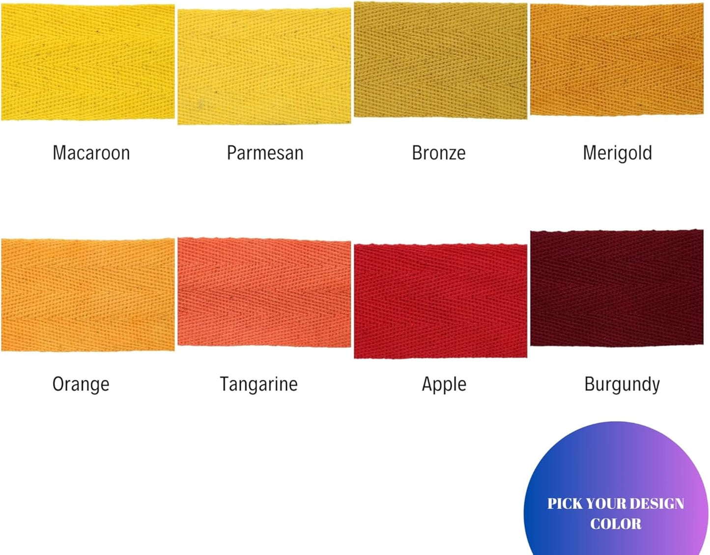 1" & 1.18" & 1.5'' & 2" Cotton Twill Tape - 10 Yards - 50+ Colors -%100 Natural Cotton 1 Inch 1.5 Inch 2 Inch Herringbone Bias Binding Cotton Tape Trim for Sewing Wrapping Craft DIY 10172 (AppleRed)…