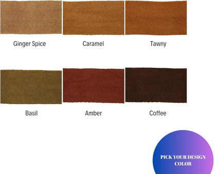 Cotton Twill Tape 1" & 1.5'' & 2" - 10 Yards - 50+ Colors -%100 Natural Cotton 1 Inch 1.5 Inch 2 Inch Herringbone Bias Binding Cotton Twill Tape Trim for Sewing Wrapping Craft DIY (Coffee) 10502