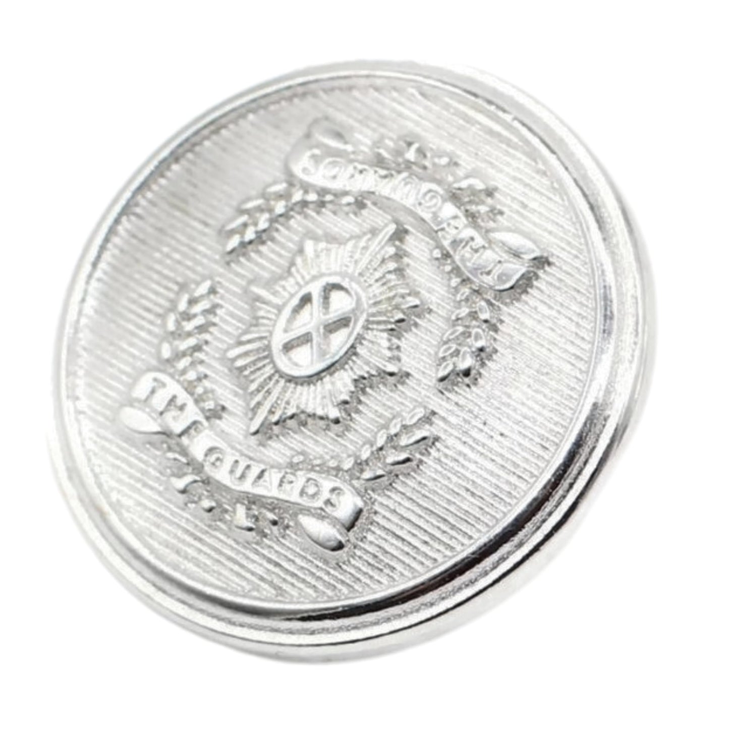 Gold Metal Shank Buttons - 12 Pcs - 3 Size Options - The Guards of Kingdom Round Metal Shank Buttons for Men Women Blazer Coat Uniform Shirt Suit and Jacket Sewing Craft DIY N3302