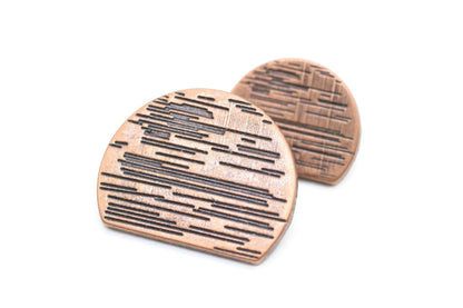 Gold Metal Shank Buttons - 12 Pcs - 2 Size Options - Luxury Striped Round Metal Shank Buttons for Men Women Blazer Coat Uniform Shirt Suit and Jacket Sewing Craft DIY N0502