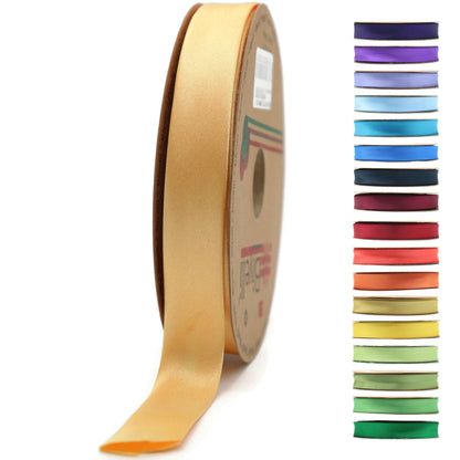 Fold Satin Bias Tape - 99+ Colors - 3/4 Inches Wide - 27 Yards - Fold Satin Binding Bias Ribbon Fabric Piping Bias Binding Tape for Sewing Clothing DIY (96. Blush Tan) BYS96