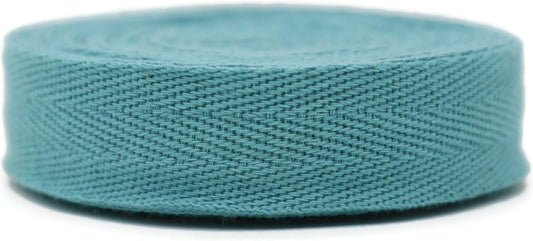 1" & 1.18" & 1.5'' & 2" Cotton Twill Tape - 10 Yards - 50+ Colors -%100 Natural Cotton 1 Inch 1.5 Inch 2 Inch Herringbone Bias Binding Cotton Tape Trim for Sewing Wrapping Craft DIY 10362(ArcticBlue)…