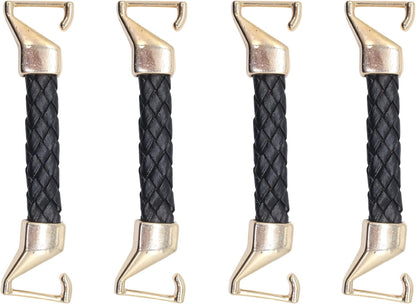 4 Pcs Metal Shoe Buckles, Adjustable and Durable, for DIY Shoe Repair and Decoration,Shoelace Clips