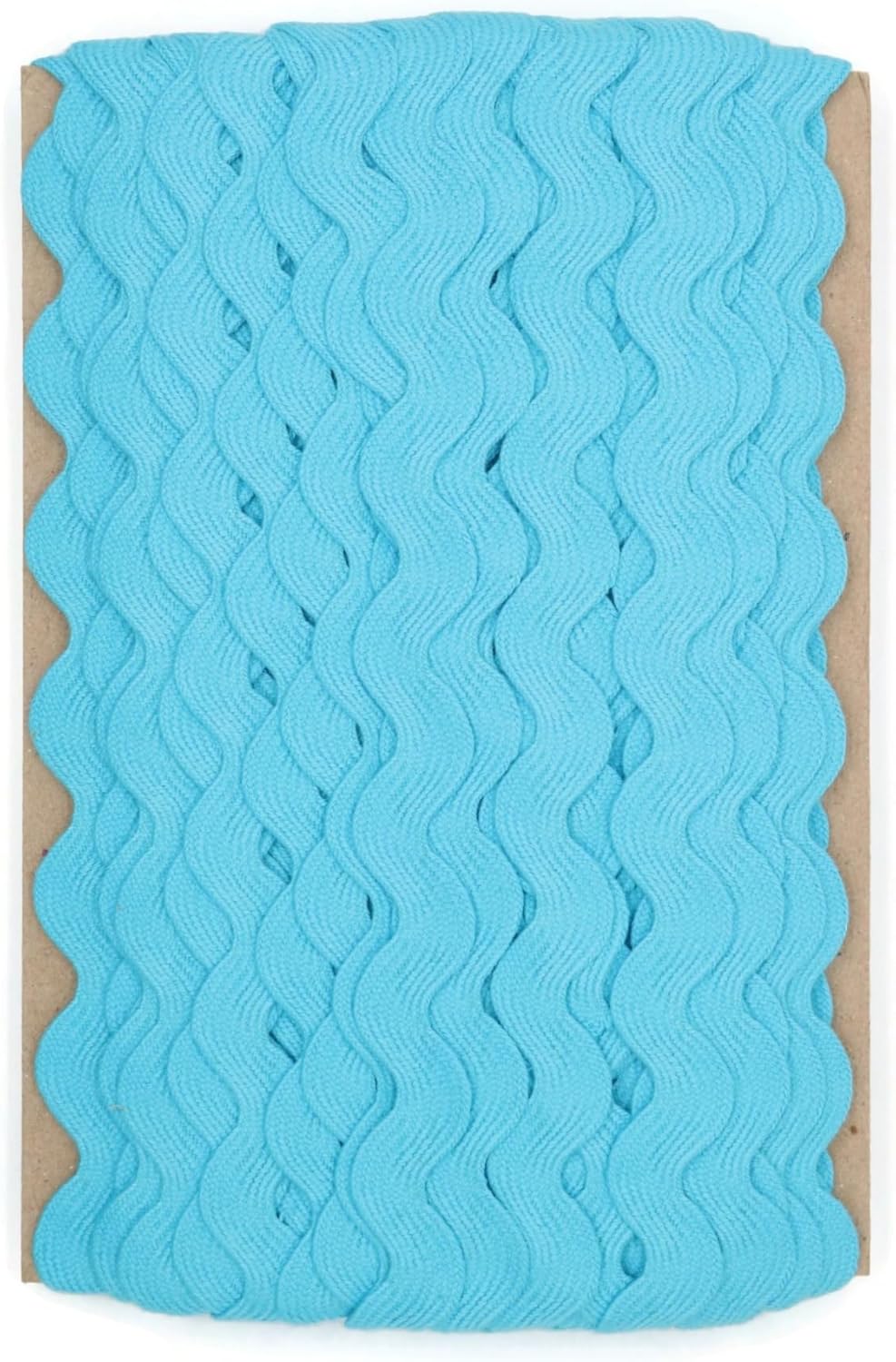 Cotton RIC Rac Trim - 3/4 Inch - 27 Yards - Wave Bending Fringe Trim Cotton Lace Ribbon RIC Rac Trim for Sewing Clothes Gift Wrapping Home Party Decoration CTR0203