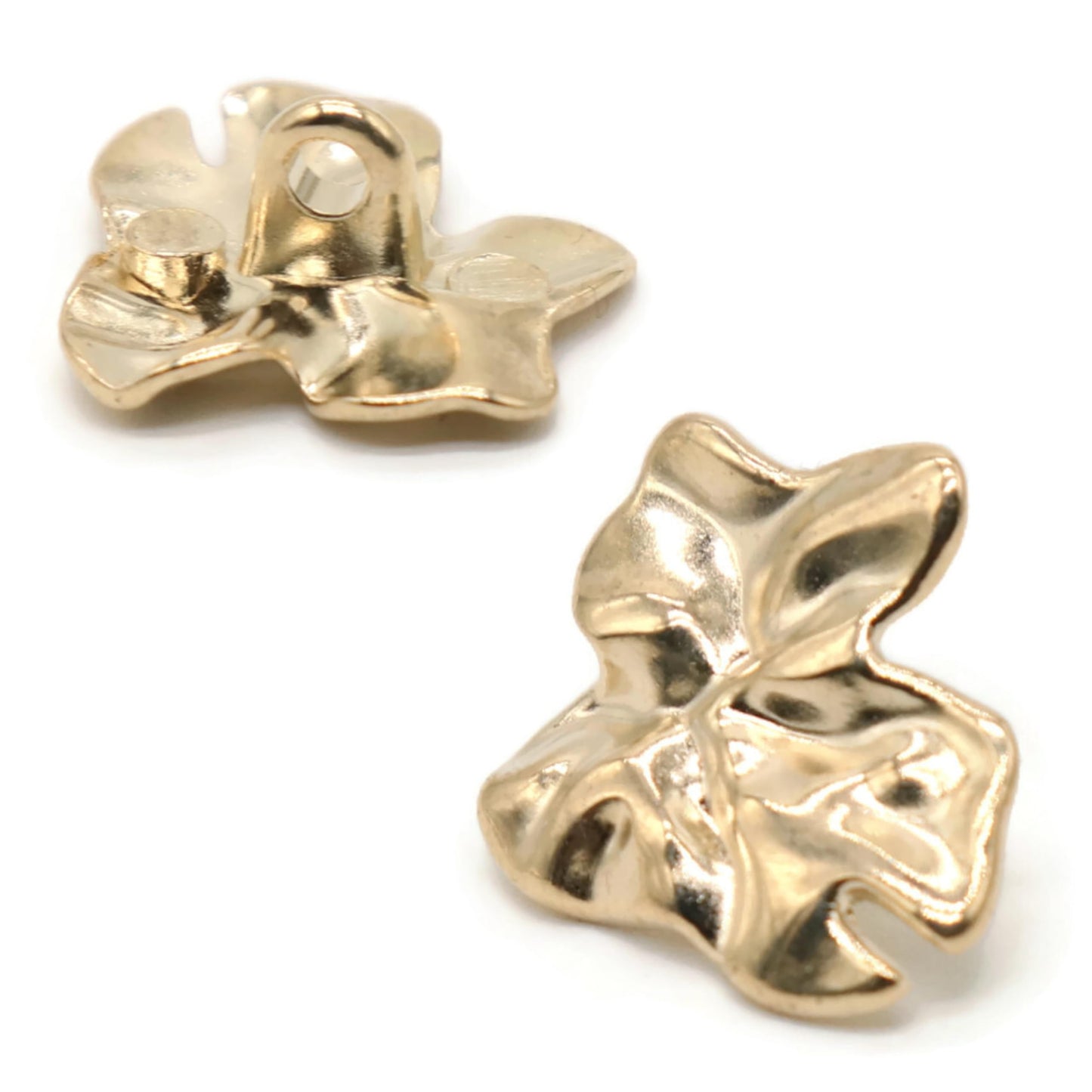 Wrinkle Silver Metal Shank Buttons - 12 Pcs - 3 Size Options - Luxury Wave Wrinkle Irregular Wave Metal Shank Buttons for Men Women Blazer Coat Uniform Shirt Suit and Jacket Sewing Craft DIY E0803