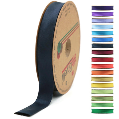 Fold Satin Bias Tape - 99+ Colors - 3/4 Inches Wide - 27 Yards - Fold Satin Binding Bias Ribbon Fabric Piping Bias Binding Tape for Sewing Clothing DIY (95. Blush Pink) BYS95