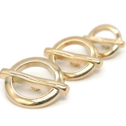 Gold Metal Shank Buttons - 12 Pcs - 3 Size Options - Flat Round Metal Gold Shank Buttons for Men Women Blazer Coat Uniform Shirt Suit and Jacket Sewing Craft DIY N15202