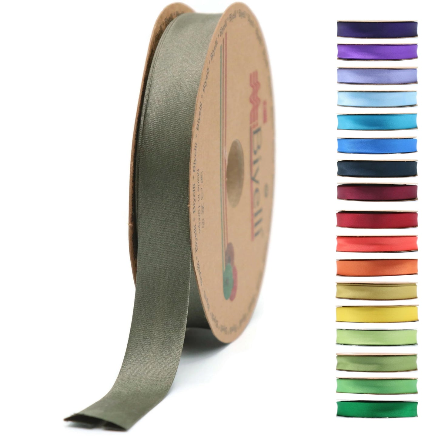 Fold Satin Bias Tape - 99+ Colors - 3/4 Inches Wide - 27 Yards - Fold Satin Binding Bias Ribbon Fabric Piping Bias Binding Tape for Sewing Clothing DIY (80. Nude) BYS80