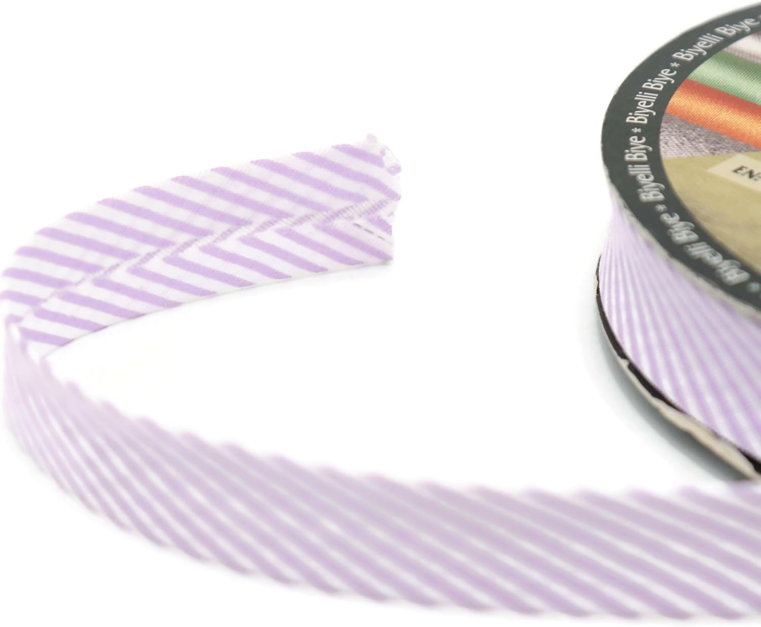 Cotton Fold Bias Binding Tape - 3/4 Inches (20mm) Wide - 27 Yards - Plaid Single Fold Cotton Fold Bias Binding Tape for Sewing Clothing DIY Purple C7