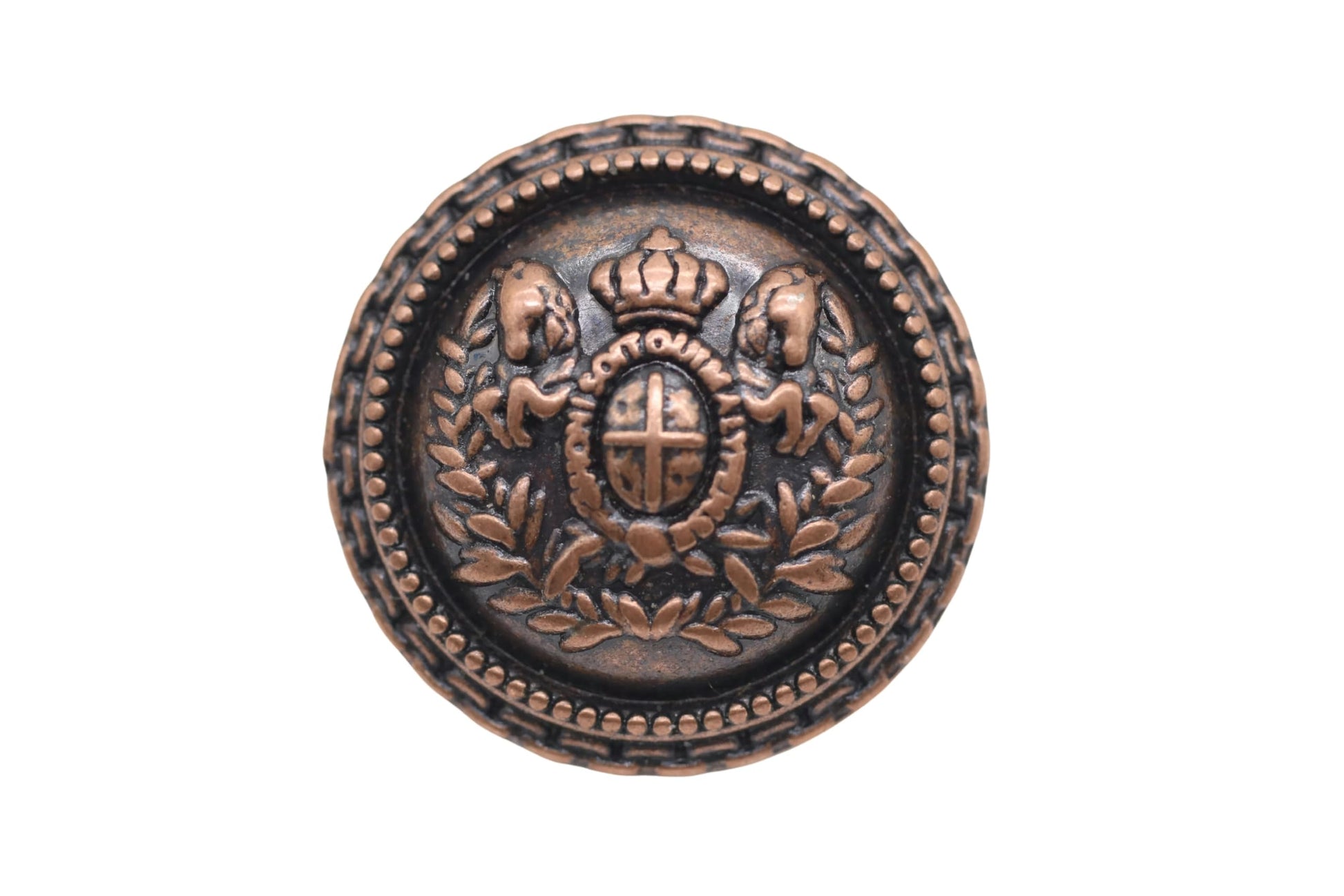 Gold Metal Shank Buttons - 12 Pcs - 5 Size Options - Luxury Horse Round Metal Shank Buttons for Men Women Blazer Coat Uniform Shirt Suit and Jacket Sewing Craft DIY N1201