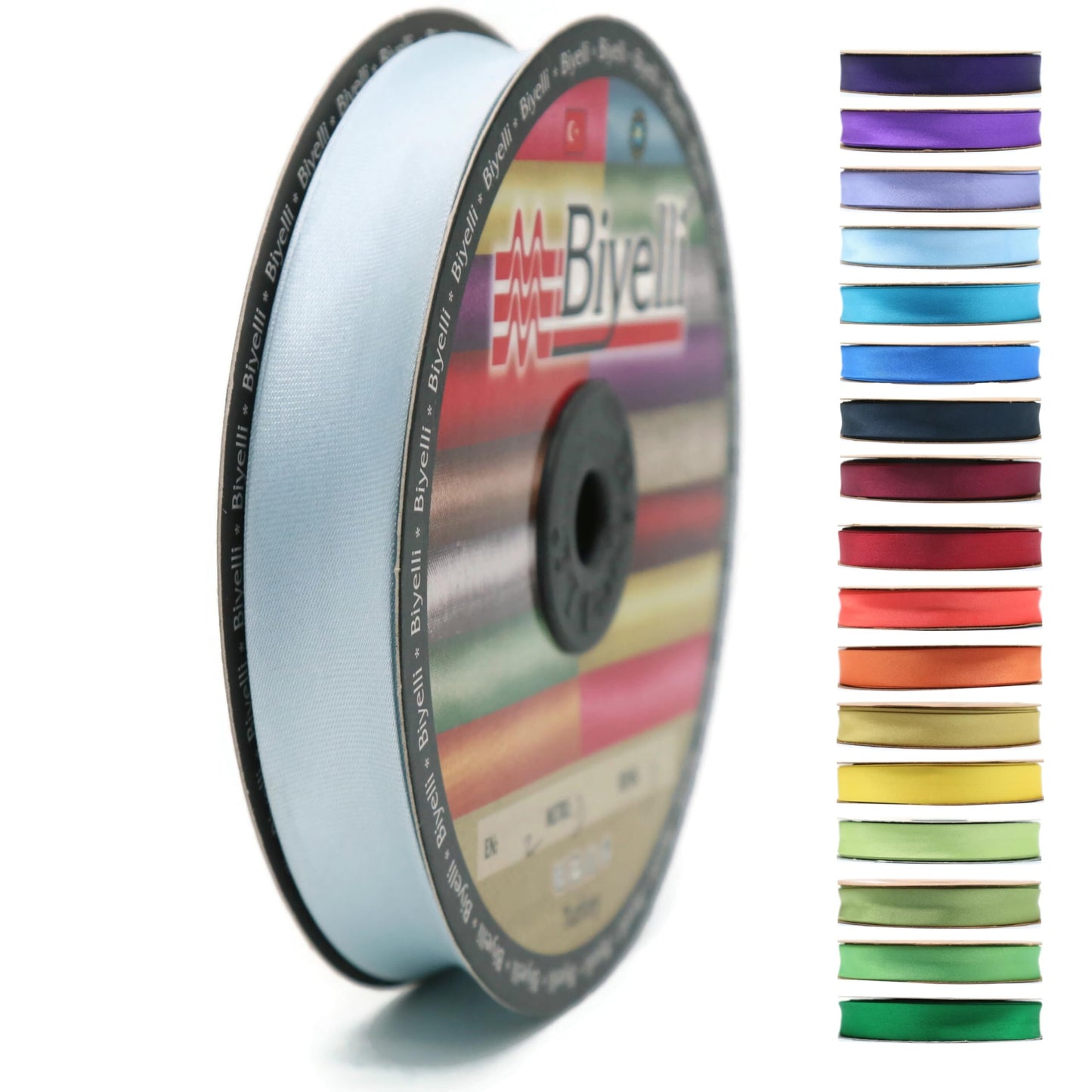 Fold Satin Bias Tape - 99+ Colors - 3/4 Inches Wide - 27 Yards - Fold Satin Binding Bias Ribbon Fabric Piping Bias Binding Tape for Sewing Clothing DIY (80. Nude) BYS80