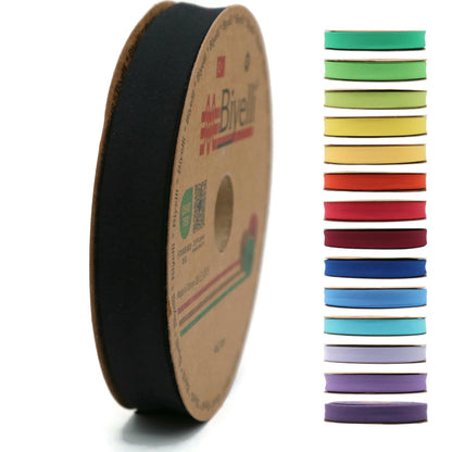 Cotton Fold Bias Tape - 3/4 Inches (20mm) Wide - 27 Yards - 65+ Colors - Single Fold Cotton Fold Bias Binding Tape for Sewing Clothing DIY (43. Night Blue) D43