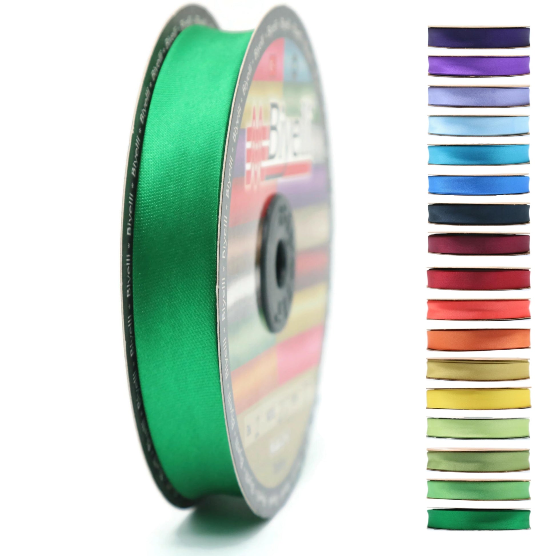 Fold Satin Bias Tape - 99+ Colors - 3/4 Inches Wide - 27 Yards - Fold Satin Binding Bias Ribbon Fabric Piping Bias Binding Tape for Sewing Clothing DIY Dark Blue BYS39