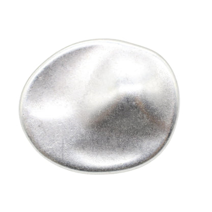 Silver Metal Shank Buttons - 12 Pcs - 4 Size Options - Luxury Wrinkle Round Wave Metal Shank Buttons for Men Women Blazer Coat Uniform Shirt Suit and Jacket Sewing Craft DIY G2242…
