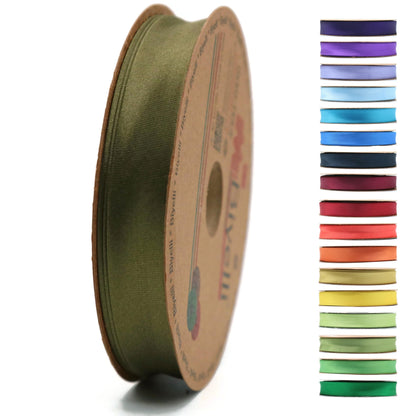 Fold Satin Bias Tape - 99+ Colors - 3/4 Inches Wide - 27 Yards - Fold Satin Binding Bias Ribbon Fabric Piping Bias Binding Tape for Sewing Clothing DIY (75. Burgundy) BYS75