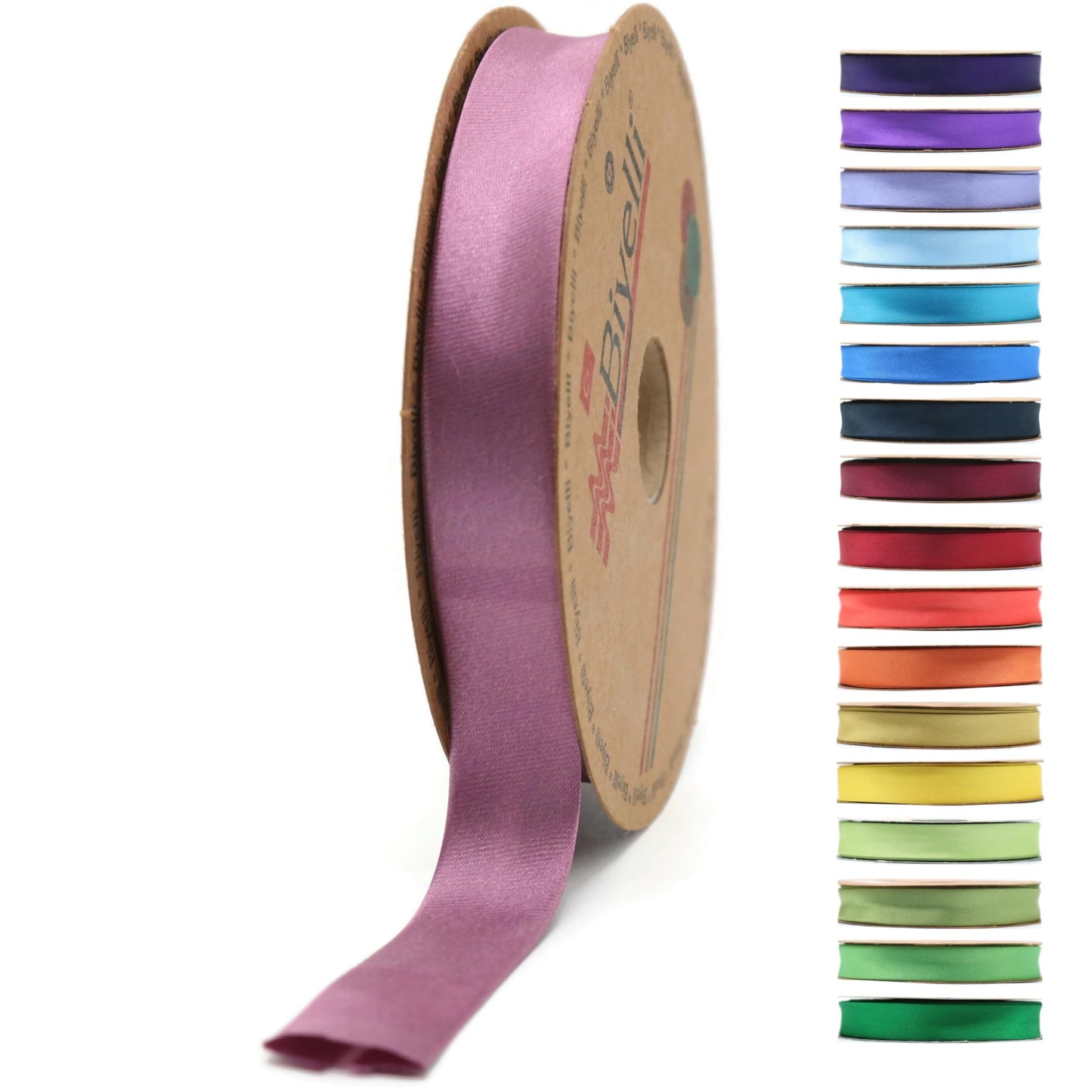 Fold Satin Bias Tape - 99+ Colors - 3/4 Inches Wide - 27 Yards - Fold Satin Binding Bias Ribbon Fabric Piping Bias Binding Tape for Sewing Clothing DIY Dark Blue BYS39