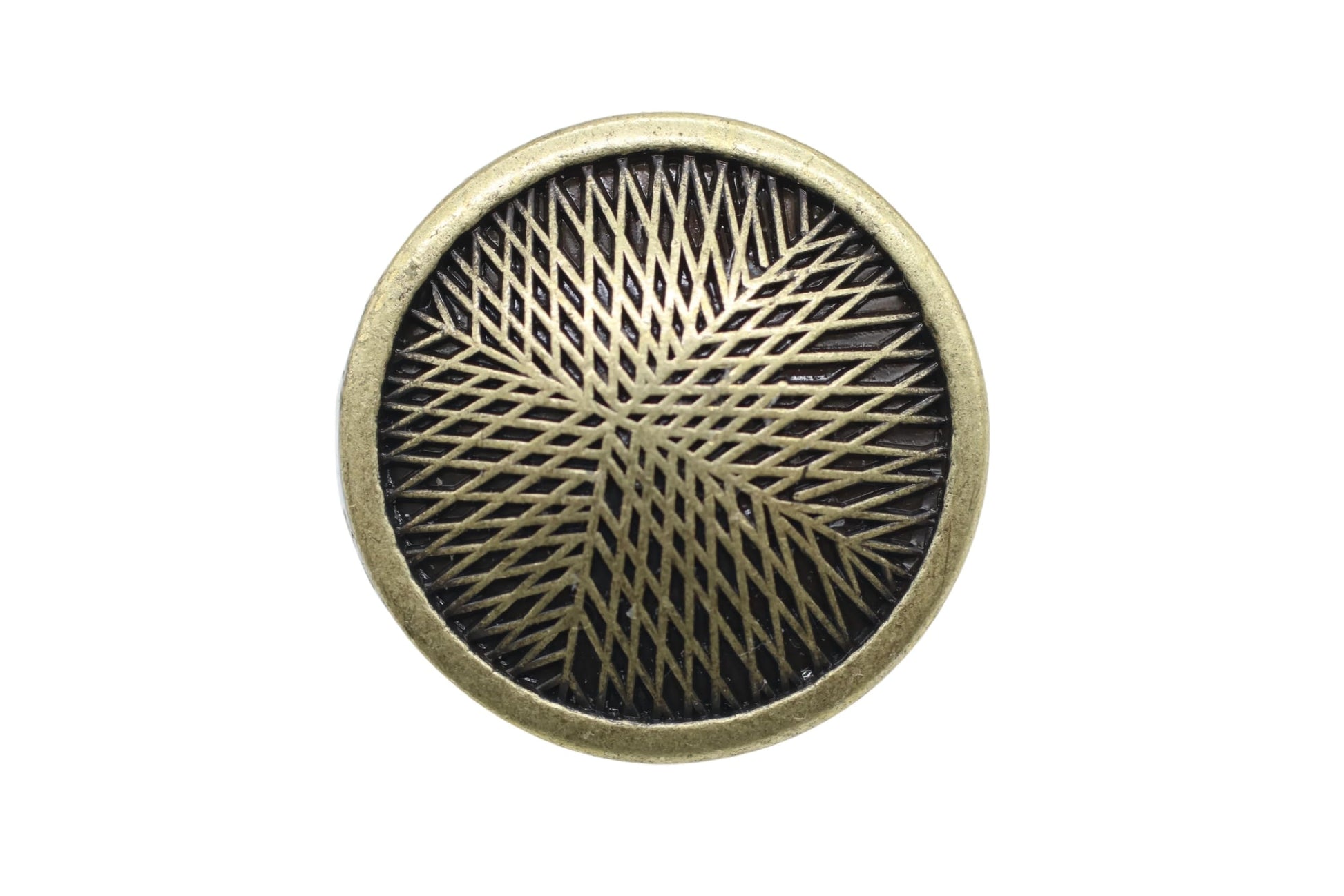 Gold Metal Shank Buttons - 12 Pcs - 2 Size Options - Luxury Stripeds Round Metal Shank Buttons for Men Women Blazer Coat Uniform Shirt Suit and Jacket Sewing Craft DIY N1402