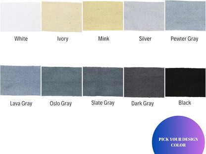 Cotton Twill Tape 1" & 1.5" & 2" - 10 Yards - 50+ Colors -%100 Natural Cotton 1 Inch 1.5 Inch 2 Inch Herringbone Bias Binding Cotton Tape Trim for Sewing Wrapping Craft DIY Black 10514