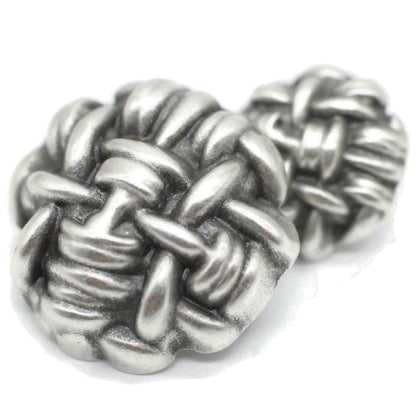 Wrinkle Silver Metal Shank Buttons - 12 Pcs - 2 Size Options - Luxury Wrinkle Round Wave Metal Shank Buttons for Men Women Blazer Coat Uniform Shirt Suit and Jacket Sewing Craft DIY B4242…