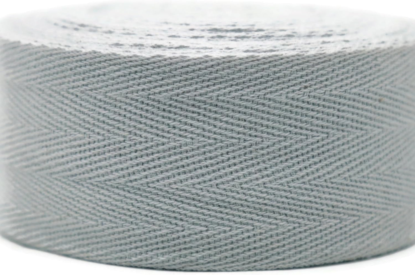 2" & 1.5" & 1.18'' & 1" Cotton Twill Tape - 10 Yards - 50+ Colors -%100 Natural Cotton 1 Inch 1.5 Inch 2 Inch Herringbone Bias Binding Cotton Tape Trim for Sewing Wrapping Craft DIY 10575 (Silver)…