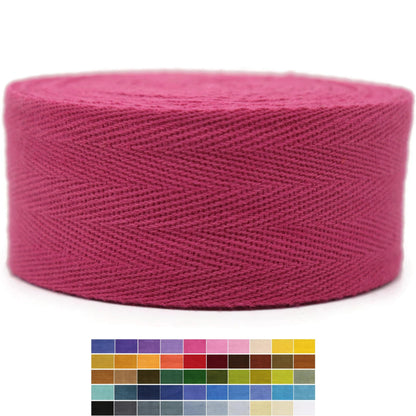 2" & 1.5" & 1.18'' & 1" Cotton Twill Tape - 10 Yards - 50+ Colors -%100 Natural Cotton 1 Inch 1.5 Inch 2 Inch Herringbone Bias Binding Cotton Tape Trim for Sewing Wrapping Craft DIY 10474 (Tawny)…