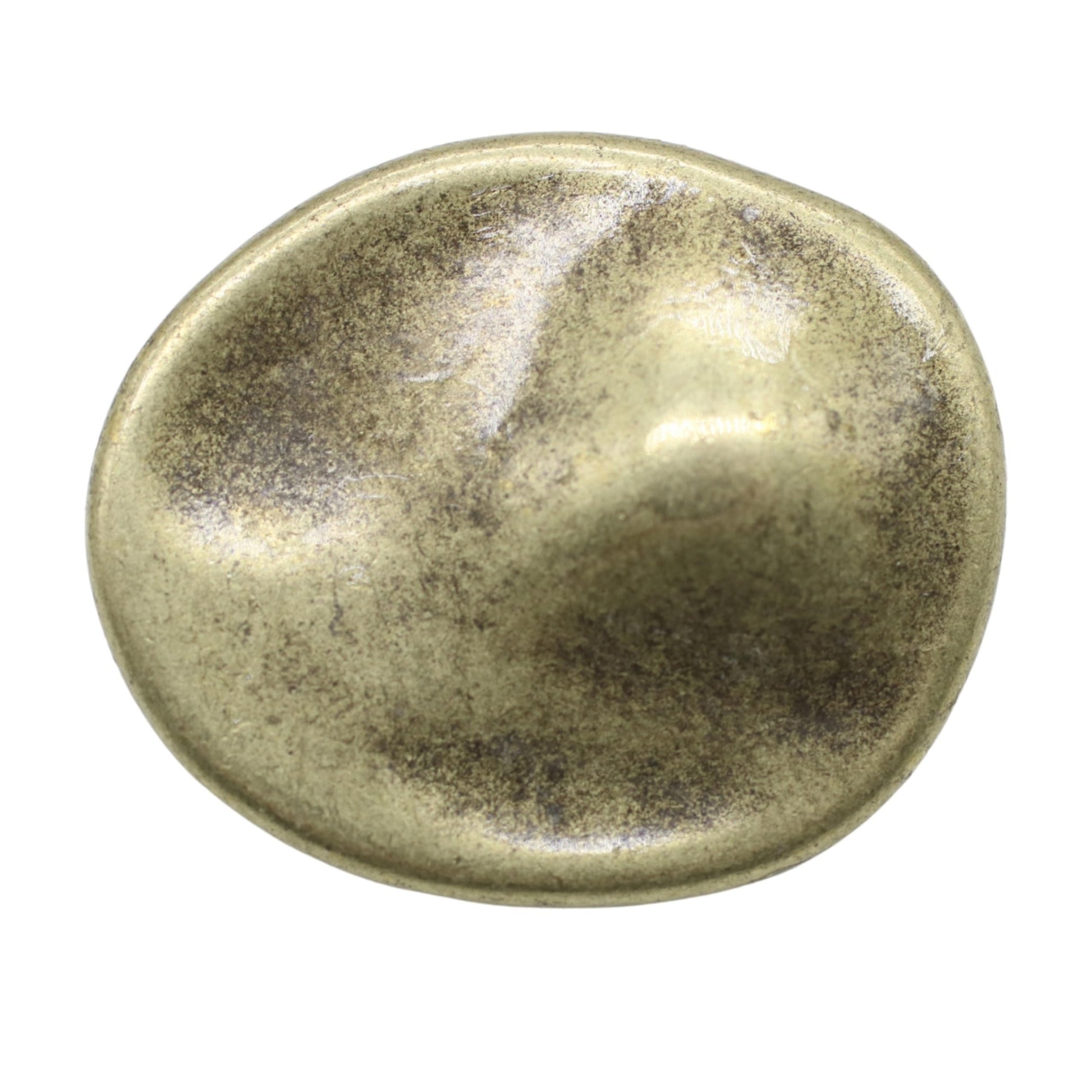 Gold Metal Shank Buttons - 12 Pcs - 4 Size Options - Luxury Wrinkle Irreguler Wave Metal Shank Buttons for Men Women Blazer Coat Uniform Shirt Suit and Jacket Sewing Craft DIY G2232