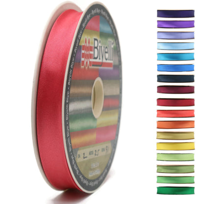 Fold Satin Bias Tape - 99+ Colors - 3/4 Inches Wide - 27 Yards - Fold Satin Binding Bias Ribbon Fabric Piping Bias Binding Tape for Sewing Clothing DIY (23. Coffee) BYS23