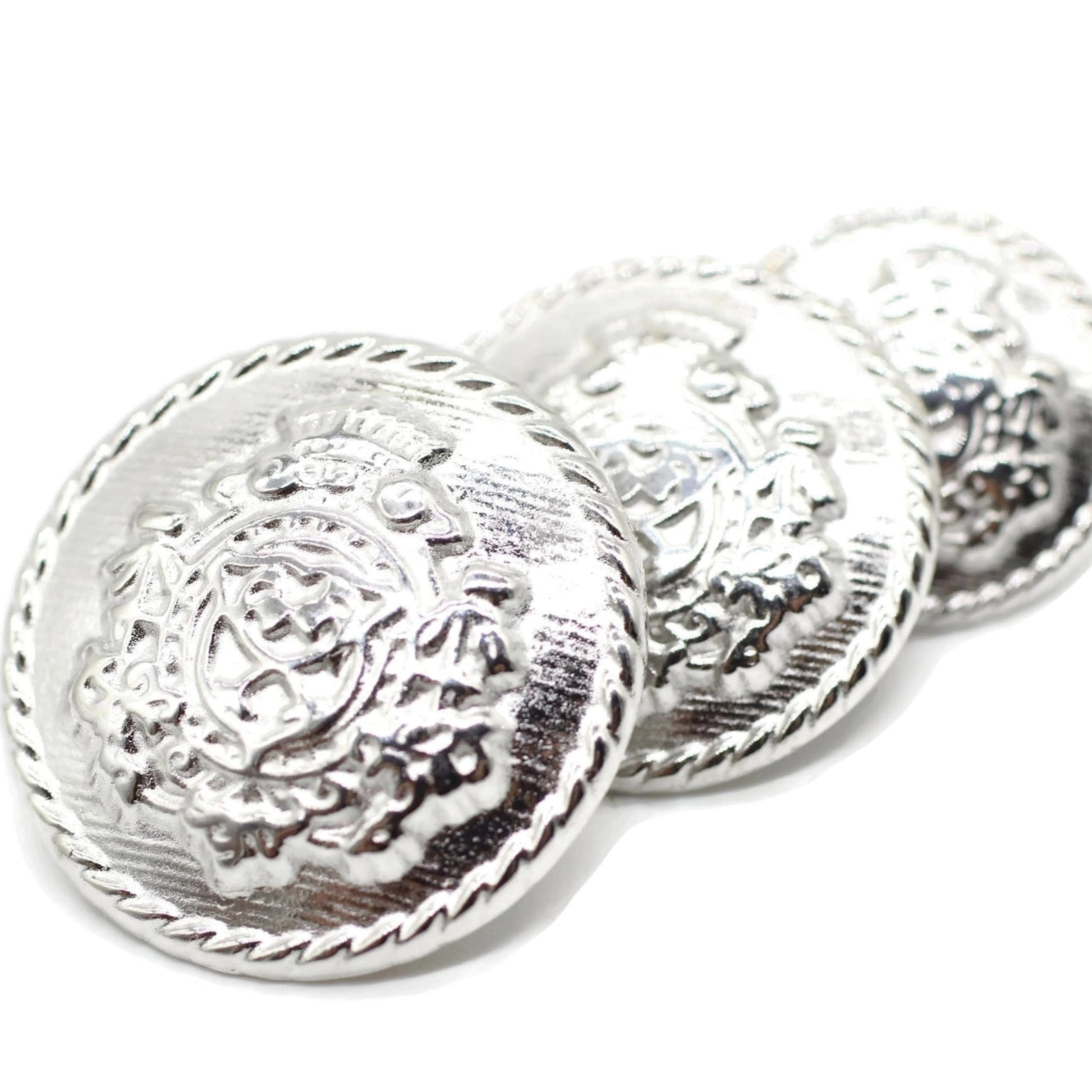 Crown Gold Metal Shank Buttons - 12 Pcs - 4 Size Options - Luxury Royal Metal Shank Buttons for Men Women Blazer Coat Uniform Shirt Suit and Jacket Sewing Craft DIY CR5232…