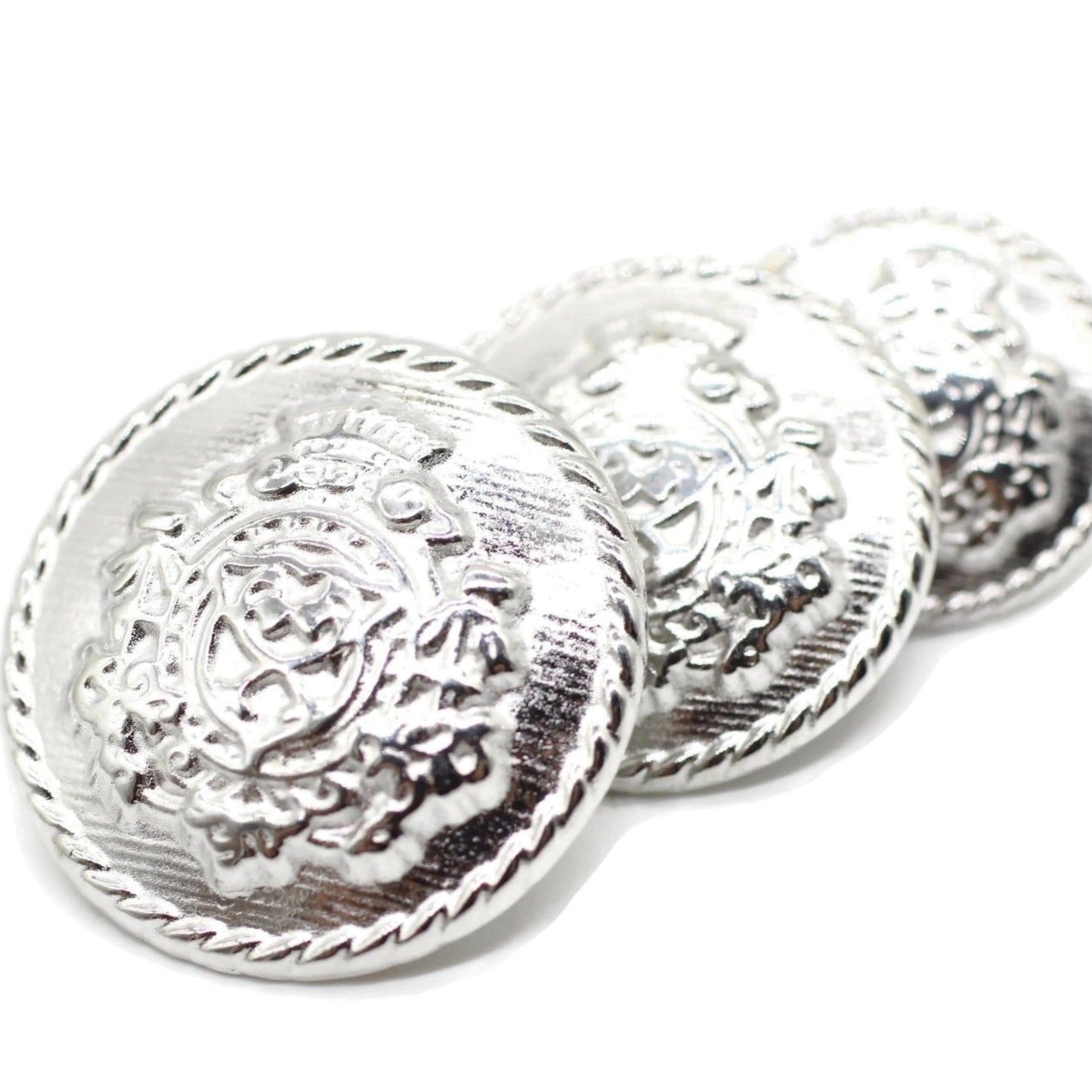 Crown Gold Metal Shank Buttons - 12 Pcs - 4 Size Options - Luxury Royal Metal Shank Buttons for Men Women Blazer Coat Uniform Shirt Suit and Jacket Sewing Craft DIY CR5232…