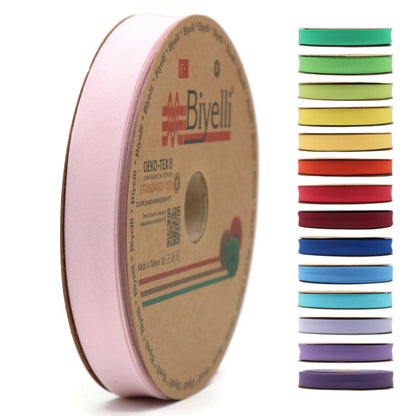 Cotton Fold Bias Tape - 3/4 Inches (20mm) Wide - 27 Yards - 65+ Colors - Single Fold Cotton Fold Bias Binding Tape for Sewing Clothing DIY (49. Teal Blue) D49