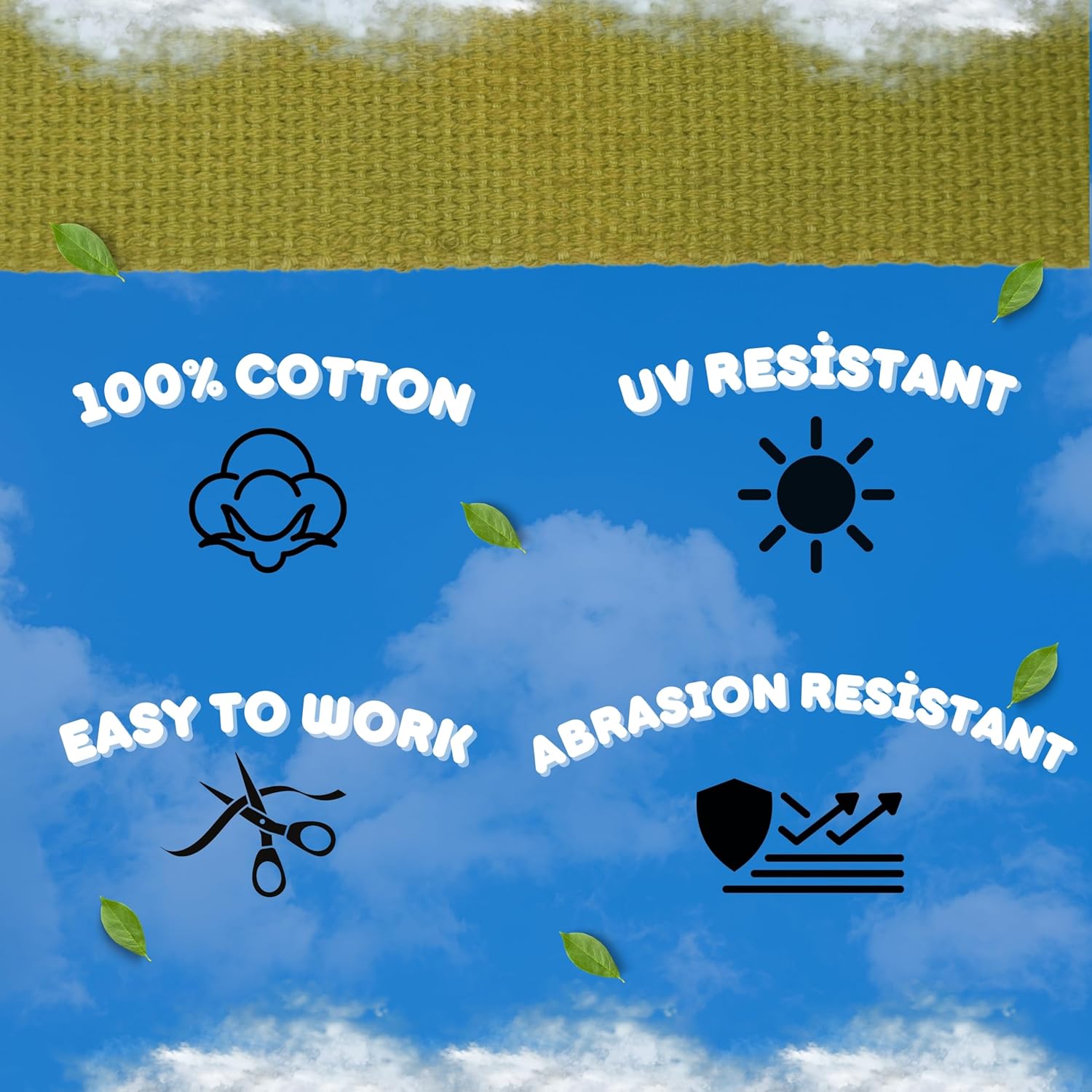 Cotton Webbing 2" & 1.5'' & 1" - 5 Yards - 50+ Colors -%100 Natural Cotton - Turkish Woven - Heavy Duty 1 Inch 1.5 Inch 2 Inch Canvas Webbing for Sewing Straps Bags Climbing Indoors Craft DIY 11305…