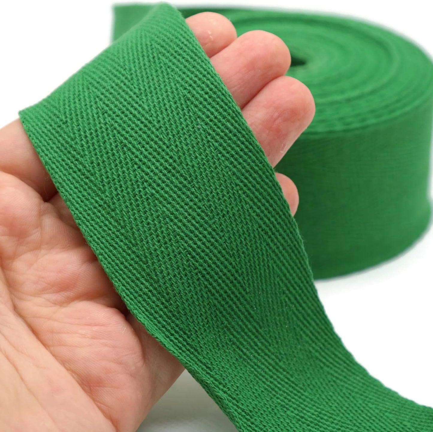 2" & 1.5" & 1.18'' & 1" Cotton Twill Tape - 10 Yards - 50+ Colors -%100 Natural 1 Inch 1.5 Inch 2 Inch Herringbone Bias Binding Cotton Tape Trim for Sewing Wrapping Craft DIY 10335