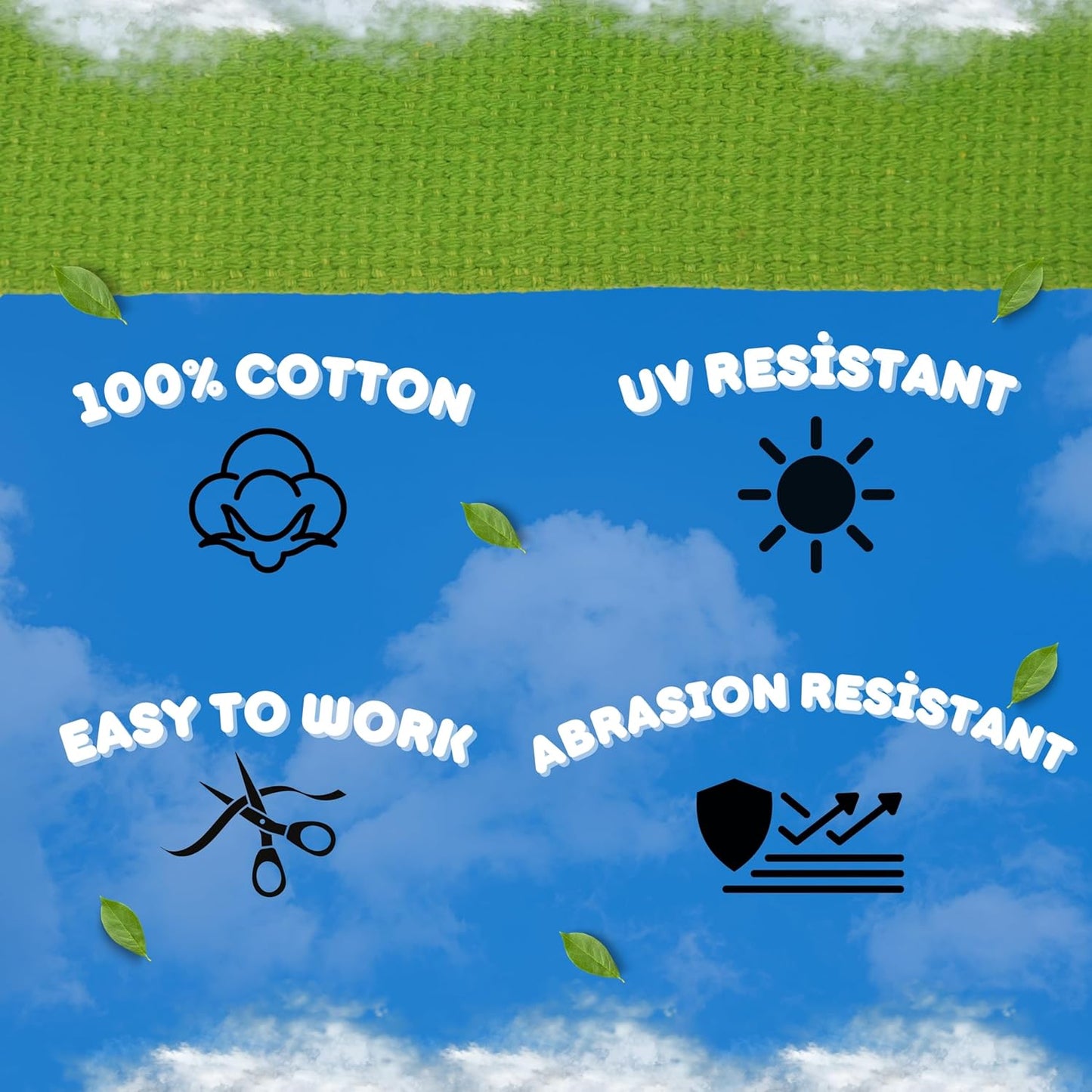 Cotton Webbing 2" & 1.5'' & 1" - 5 Yards - 50+ Colors -%100 Natural Cotton - Turkish Woven - Heavy Duty 1 Inch 1.5 Inch 2 Inch Canvas Webbing for Sewing Straps Bags Climbing Indoors Craft DIY 11315…