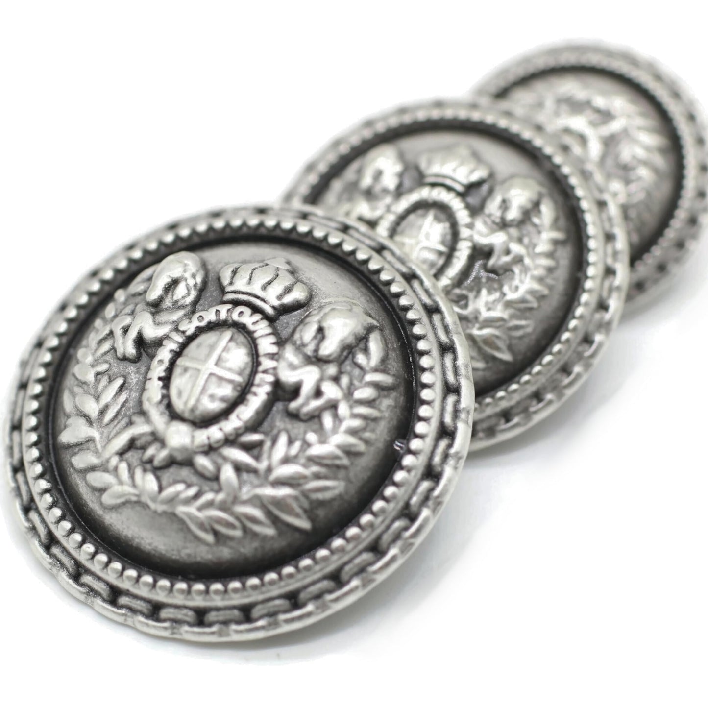 Gold Metal Shank Buttons - 12 Pcs - 5 Size Options - Luxury Horse Round Metal Shank Buttons for Men Women Blazer Coat Uniform Shirt Suit and Jacket Sewing Craft DIY N1201