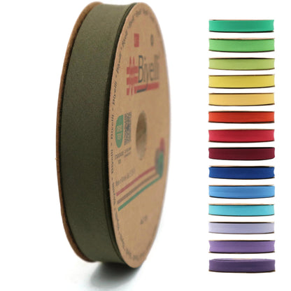 Cotton Fold Bias Tape - 3/4 Inches (20mm) Wide - 27 Yards - 65+ Colors - Single Fold Cotton Fold Bias Binding Tape for Sewing Clothing DIY (32. Mauve) D32