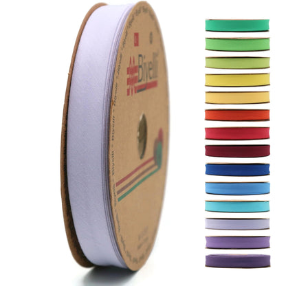 Cotton Fold Bias Tape - 3/4 Inches (20mm) Wide - 27 Yards - 65+ Colors - Single Fold Cotton Fold Bias Binding Tape for Sewing Clothing DIY (45. Dk Peach) D45