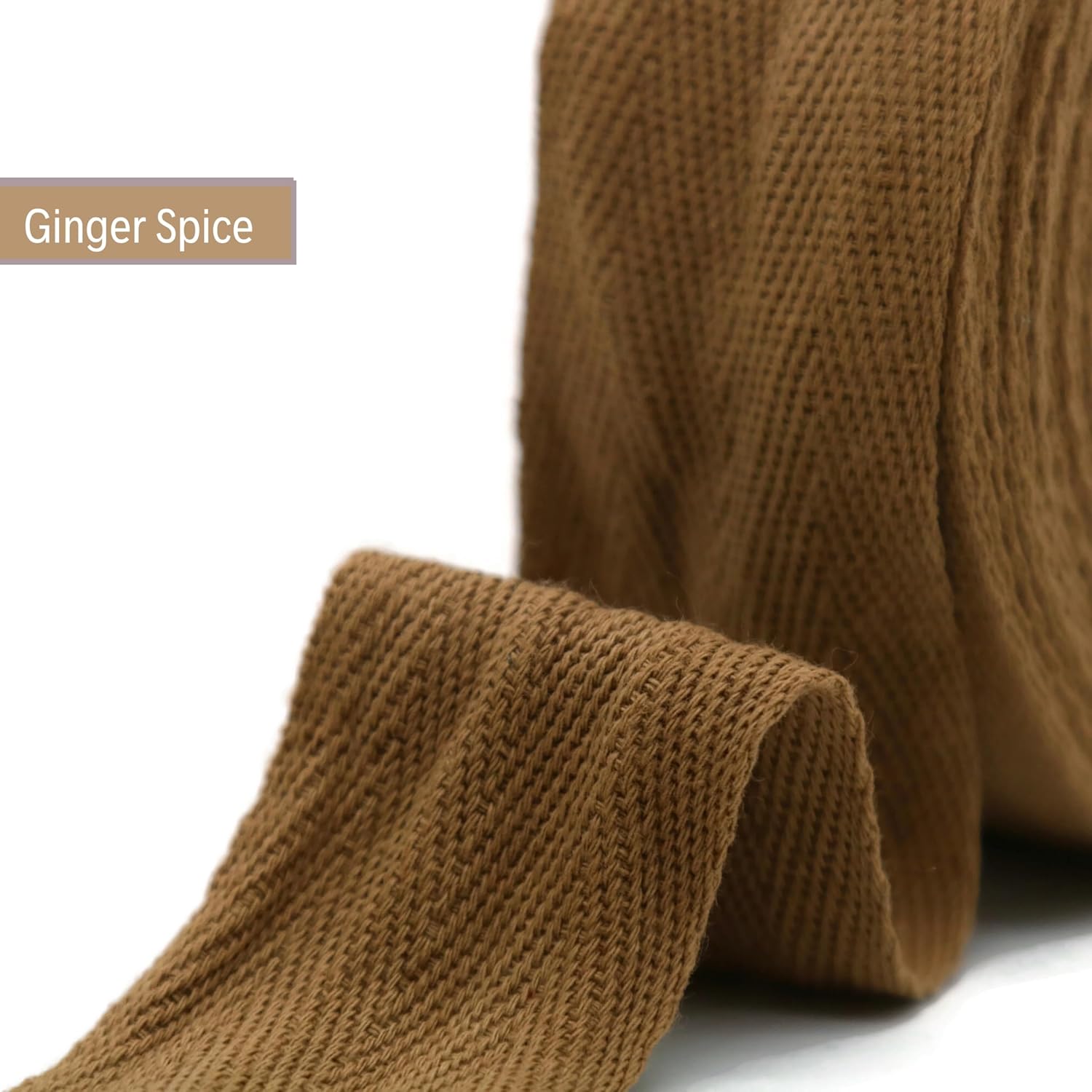 2" & 1.5" & 1.18'' & 1" Cotton Twill Tape - 10 Yards - 50+ Colors -%100 Cotton 1 Inch 1.5 Inch 2 Inch Herringbone Bias Binding Cotton Tape Trim for Sewing Wrapping Craft DIY 10454 (Ginger Spice)…