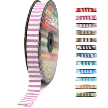 Cotton Fold Bias Binding Tape - 3/4 Inches (20mm) Wide - 27 Yards - Plaid Single Fold Cotton Fold Bias Binding Tape for Sewing Clothing DIY Royal Blue F10