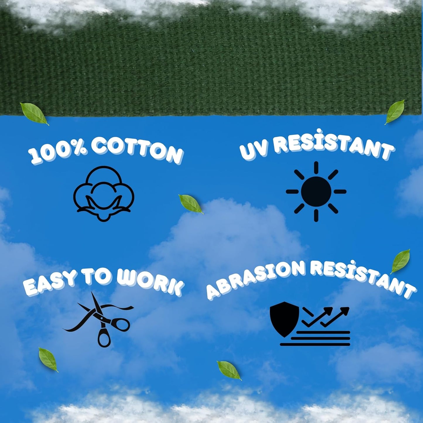 Cotton Webbing 2" & 1.5'' & 1" - 5 Yards - 50+ Colors -%100 Natural Cotton - Turkish Woven - Heavy Duty 1 Inch 1.5 Inch 2 Inch Canvas Webbing for Sewing Straps Bags Climbing Indoors Craft DIY 11325…